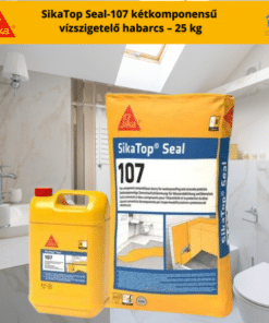 SikaTop Seal-107 kétkomponensű vízszigetelő habarcs - 25 kg