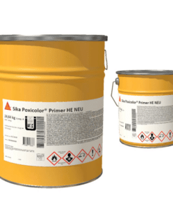 Sika Poxicolor Primer HE NEW aluminium színű festékbevonat 28,0 kg-os kiszerelés = 1 db A + B kompon