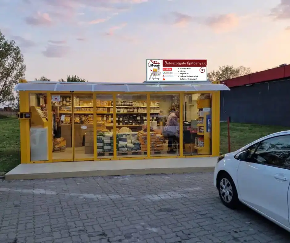 Dunaharaszti önkiszolgáló üzlet